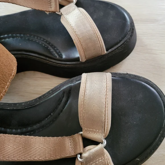 Zara Platform Sandals Size 40 - Picture 10 of 11